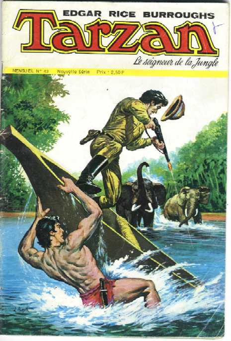Scan de la Couverture Tarzan Nouvelle Srie n 43